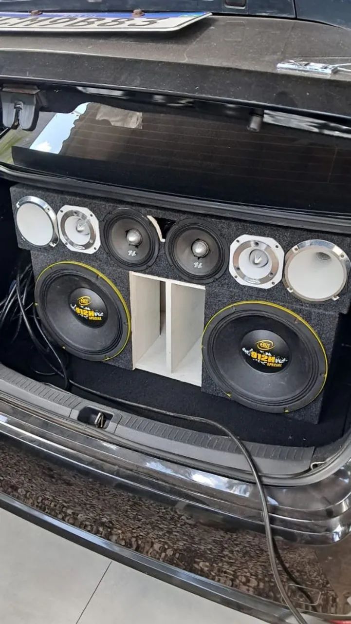 Som automotivo completo 