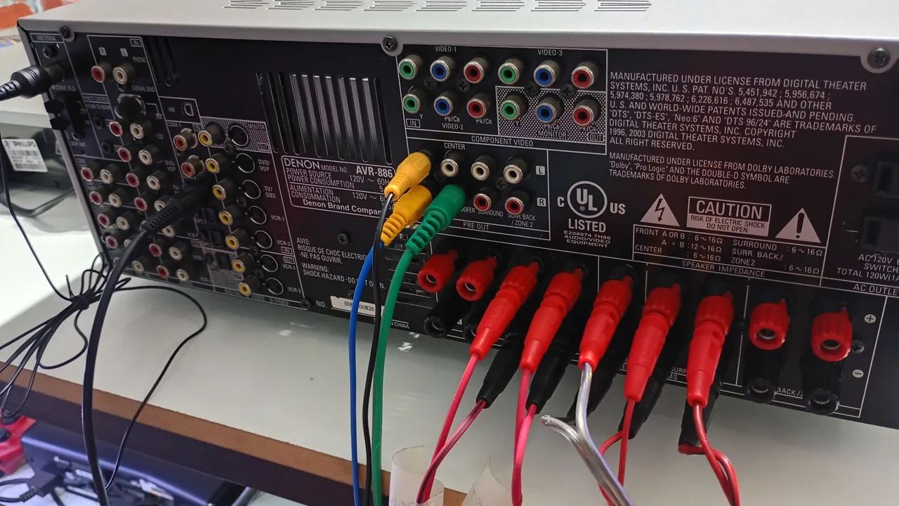 Receiver DENON Av 886 - Foto 3