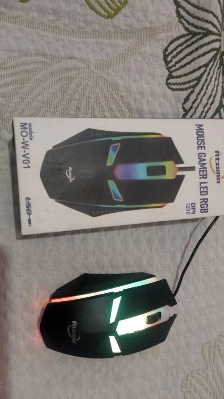 Teclado mecânico com mobilador  - Foto 3