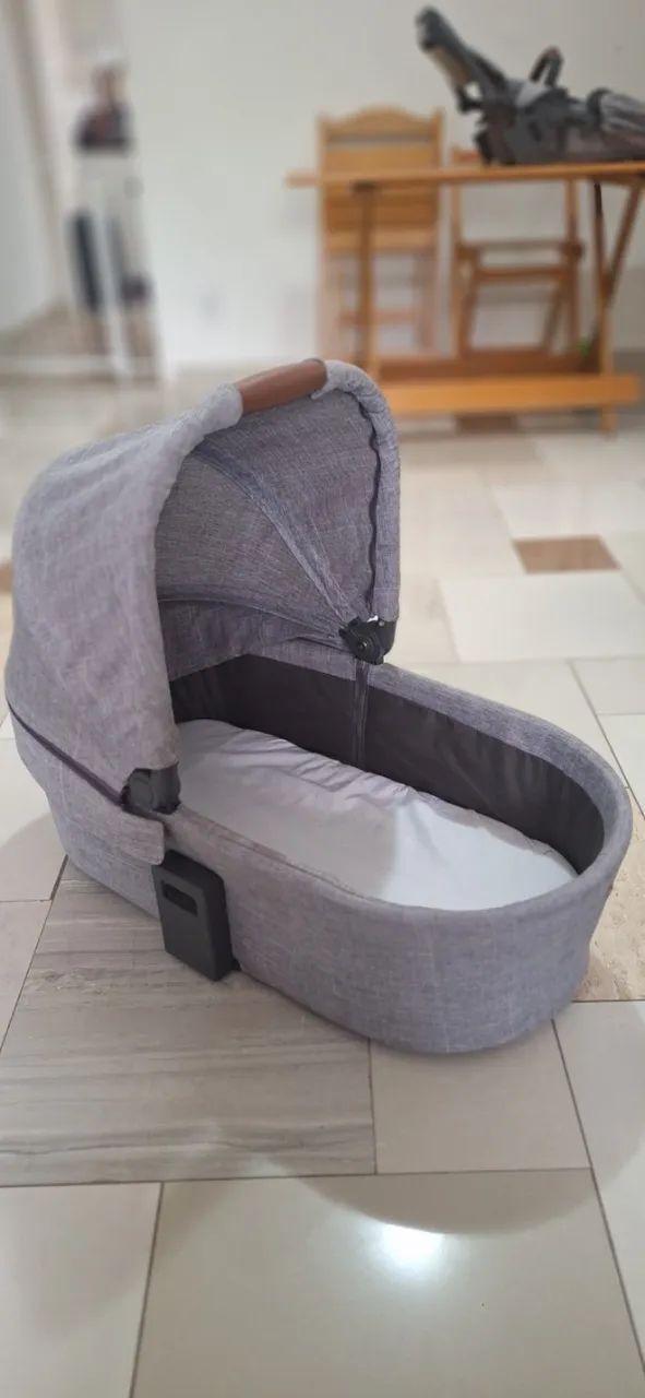 Kit ABC Design Como 4: carrinho, moisés e bebê conforto - Foto 4