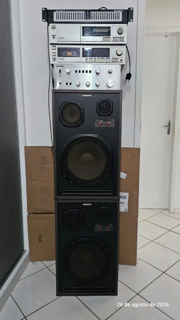 Vendo Sistema de Som Gradiente Modelo 160 - Foto 2