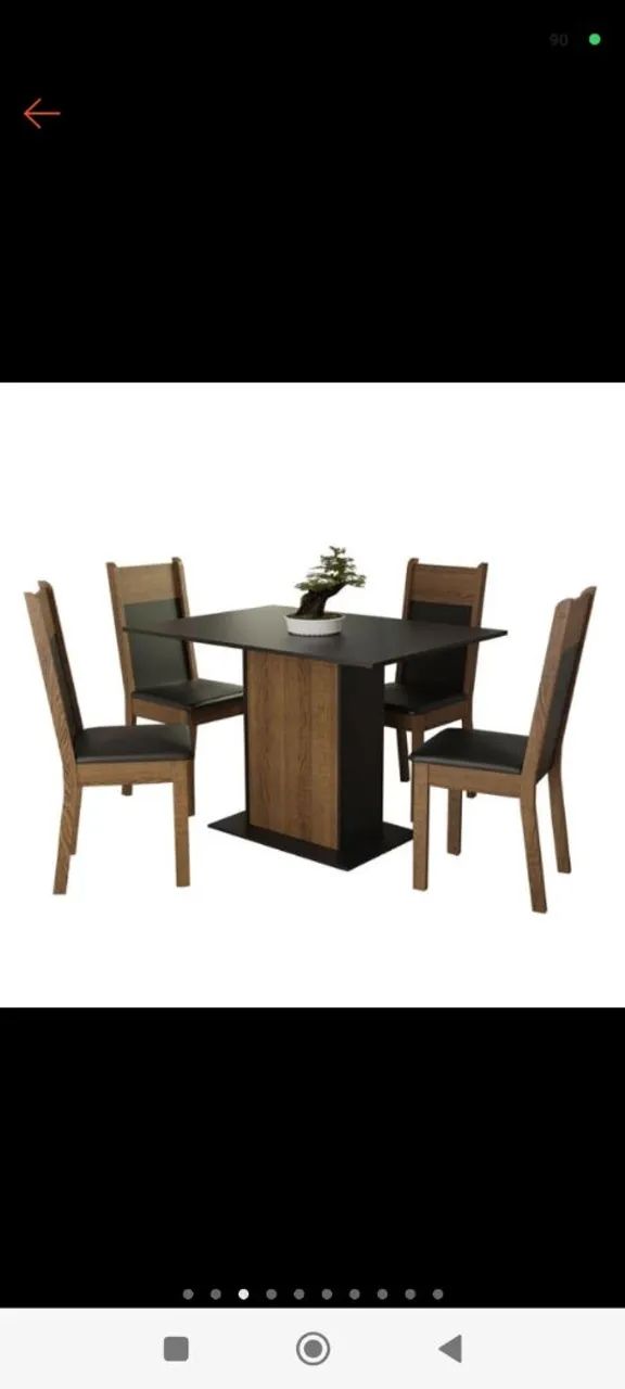 Mesa de jantar com 4 cadeiras - Foto 2