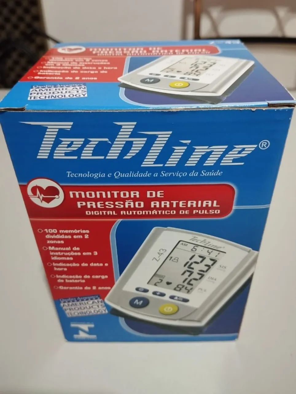 Monitor de pressão arterial digital TechLine Modelo Z-43