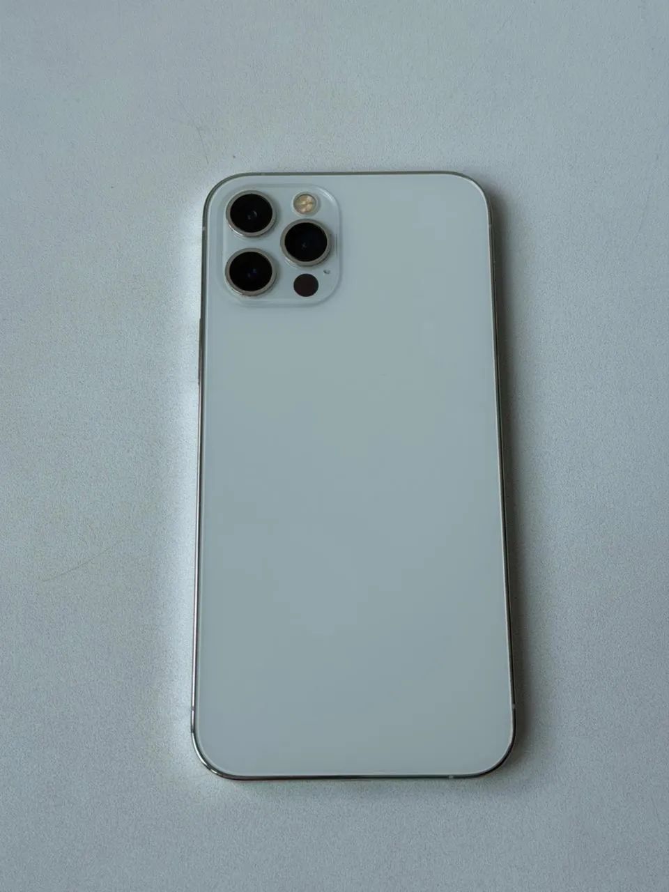 iPhone 12 Pro 128 Gb Prata, seminovo sem Face ID câmera frontal