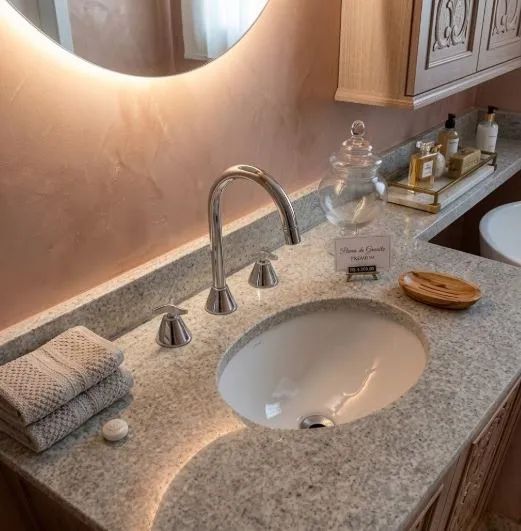 Pia de Granito Cinza 75x50 - Moderna, Compacta e Sofisticada! - Foto 3