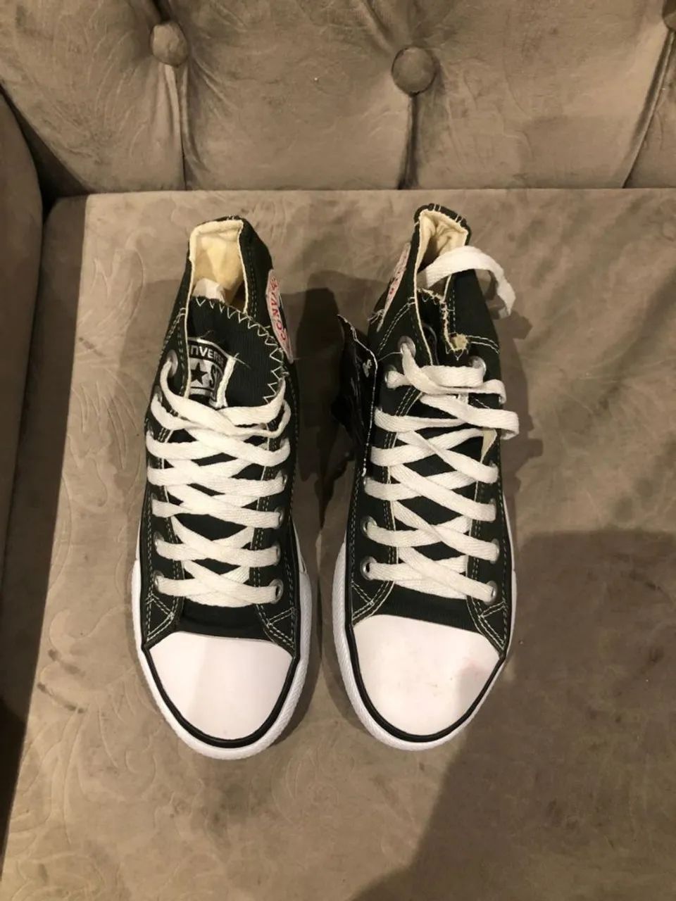 Tenis All Star verde militar