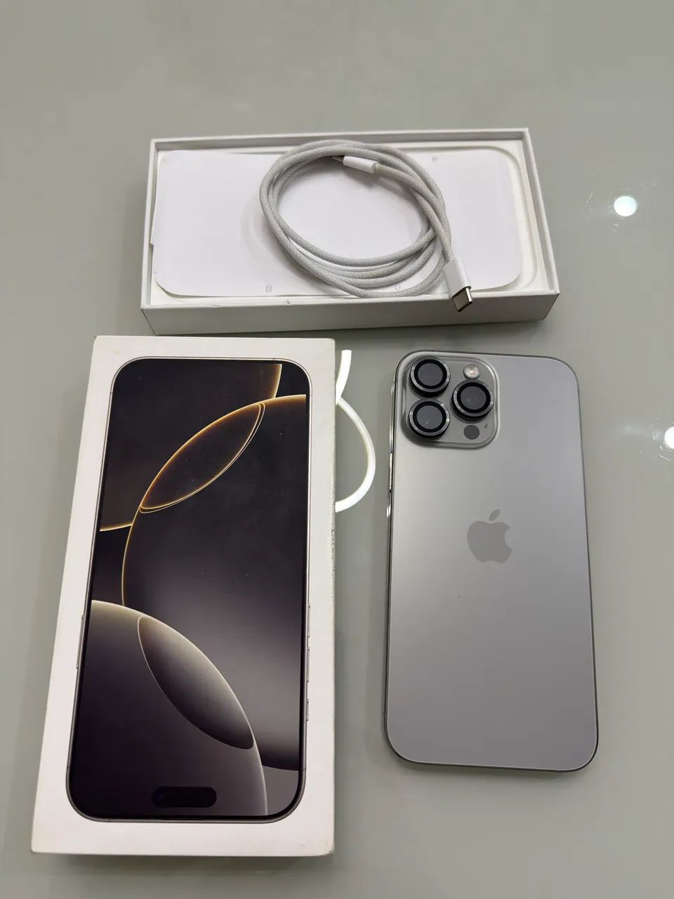Só Venda Iphone 16 pro max 256 - Foto 3