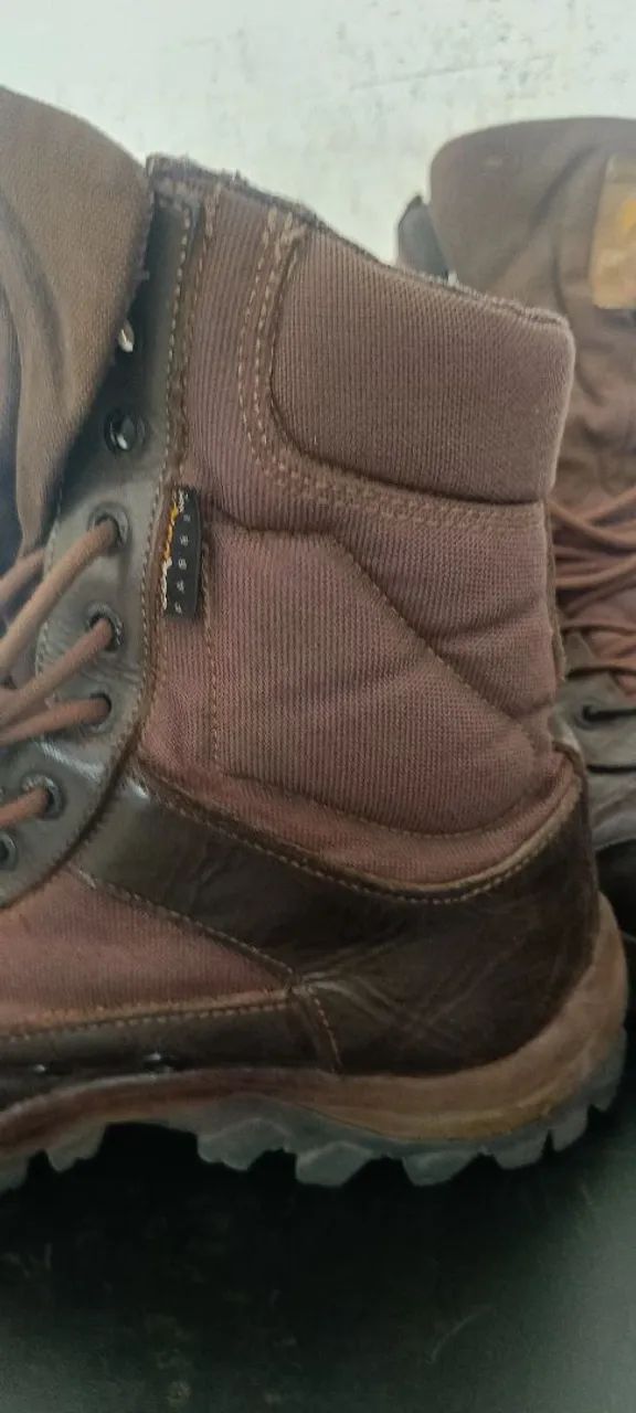 Bota tática Air step usada - Foto 2