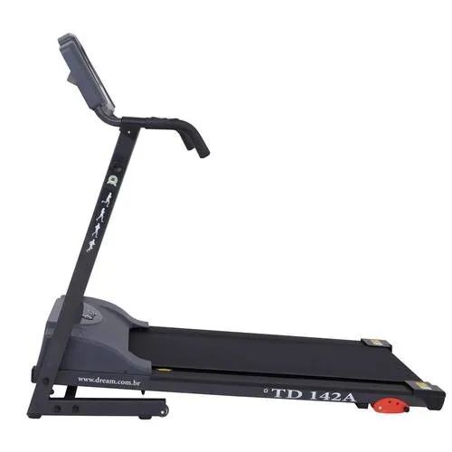Esteira Ergométrica Dream TD142A com Visor Digital Bivolt - Cinza - Foto 4