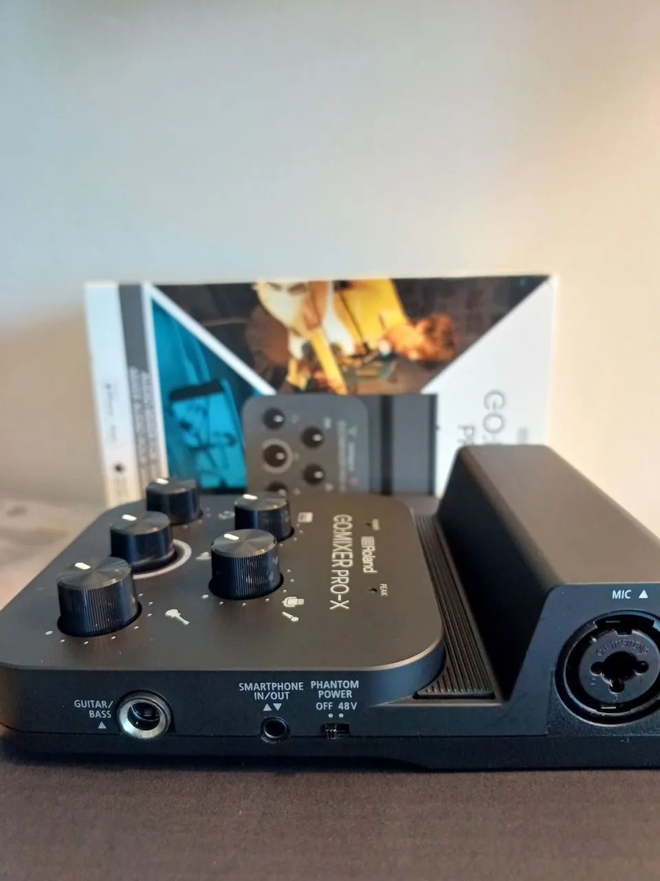 Roland GO:MIXER PRO-X Impecável Completa na Caixa para iPhone e Android - Foto 4