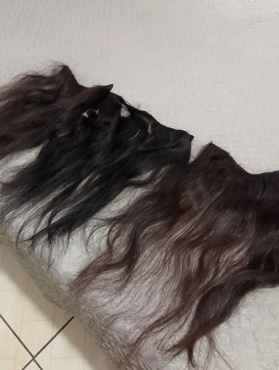 Três telas de cabelo humano  - Foto 2