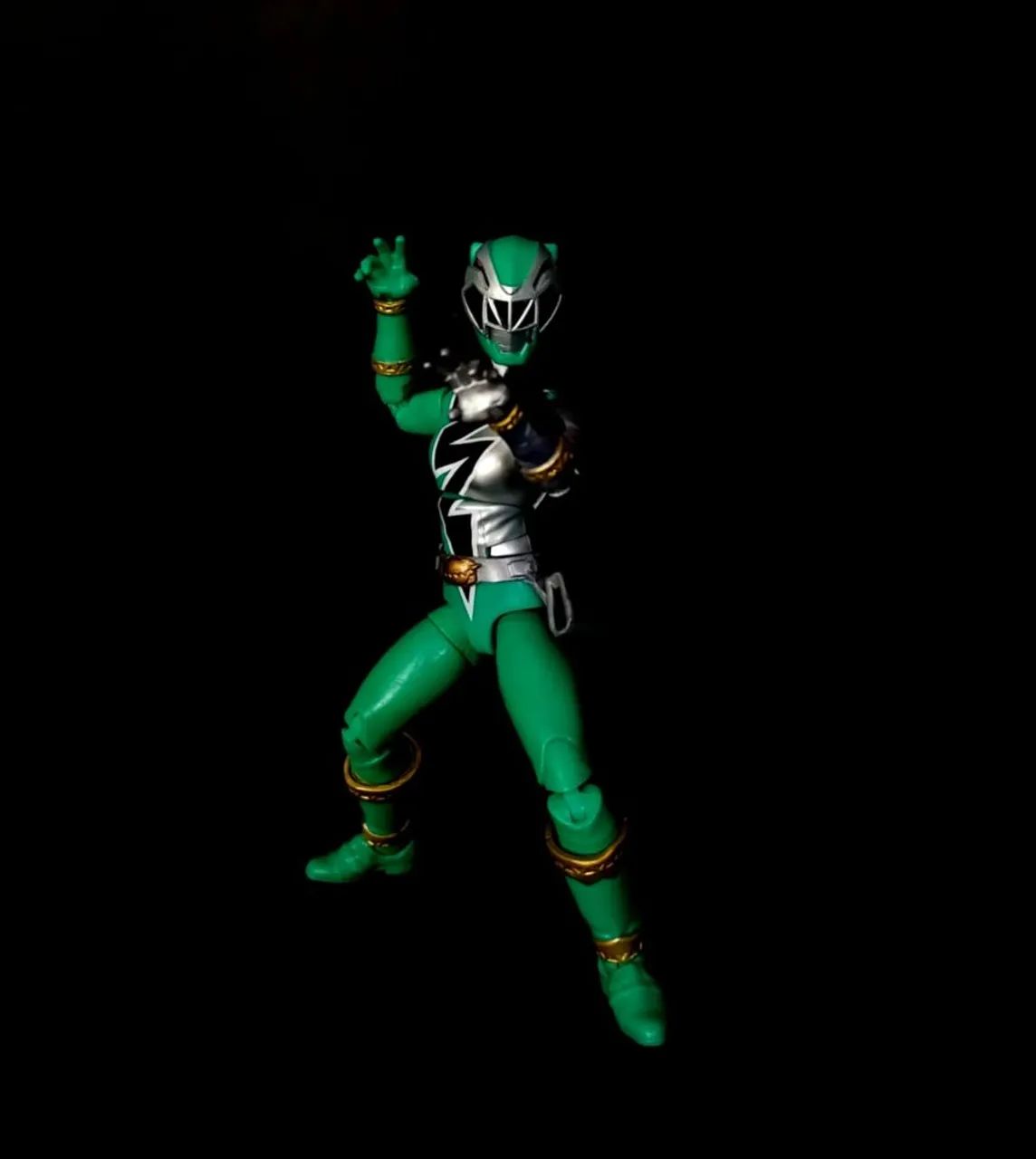 Power Rangers Dino Fury Verde  - Foto 2