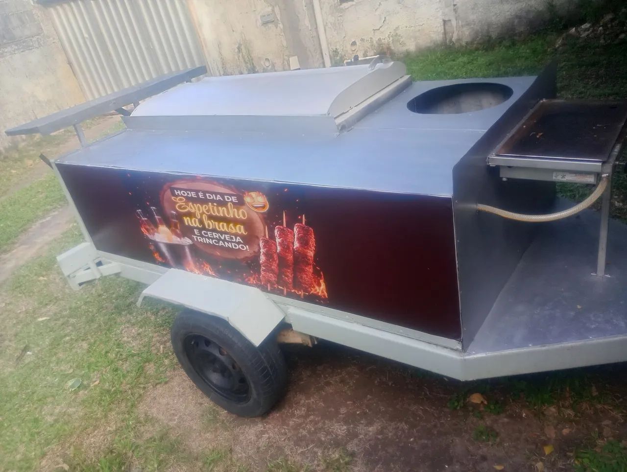 Carretinha modificada para trabalhar com vendas  - Foto 2