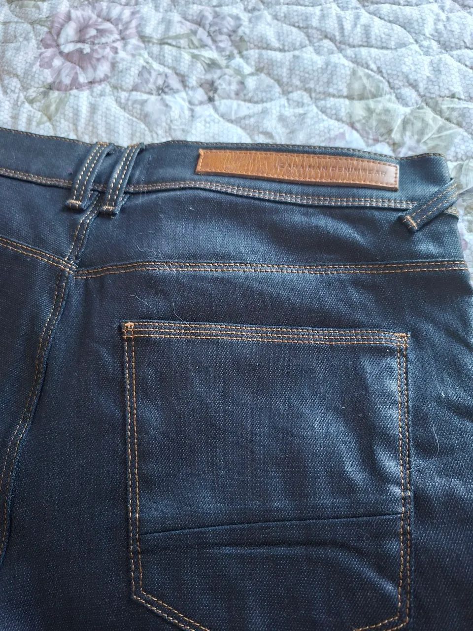 Calça jeans masculina Zara - Foto 4