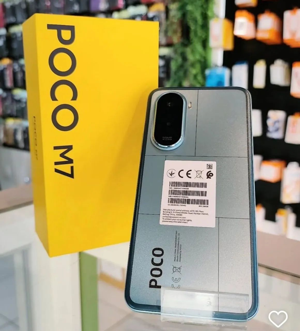 XIAOMI POCO M7 NFC 8GB RAM 256GB - Celulares e Smartphones - Novo