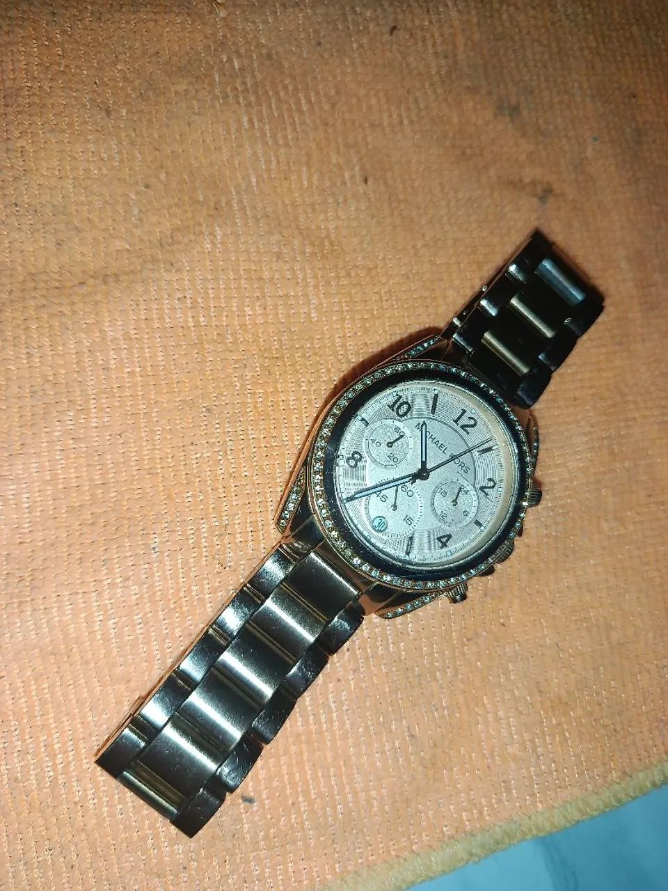 Michael Kors MK5263 Rose Gold Com Cristais Original - Foto 2