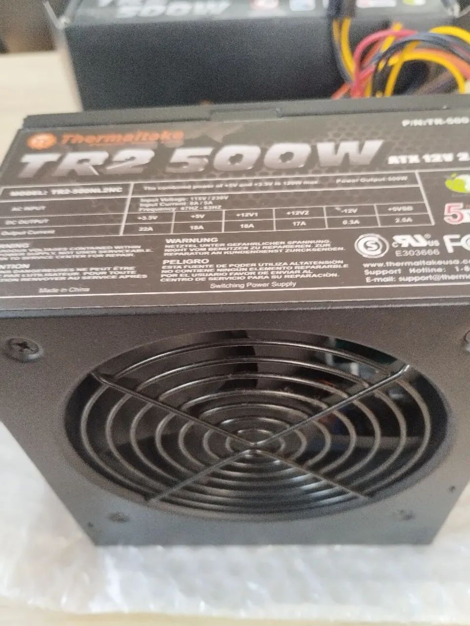 Fonte de Alimentação THERMALTAKE TR2 500W - NOVA  - Foto 4