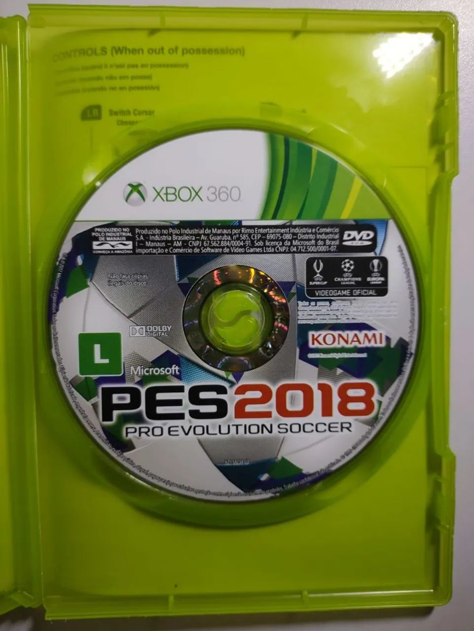 Vendo jogo PES 2018 Pro Evolution Soccer original  - Foto 3