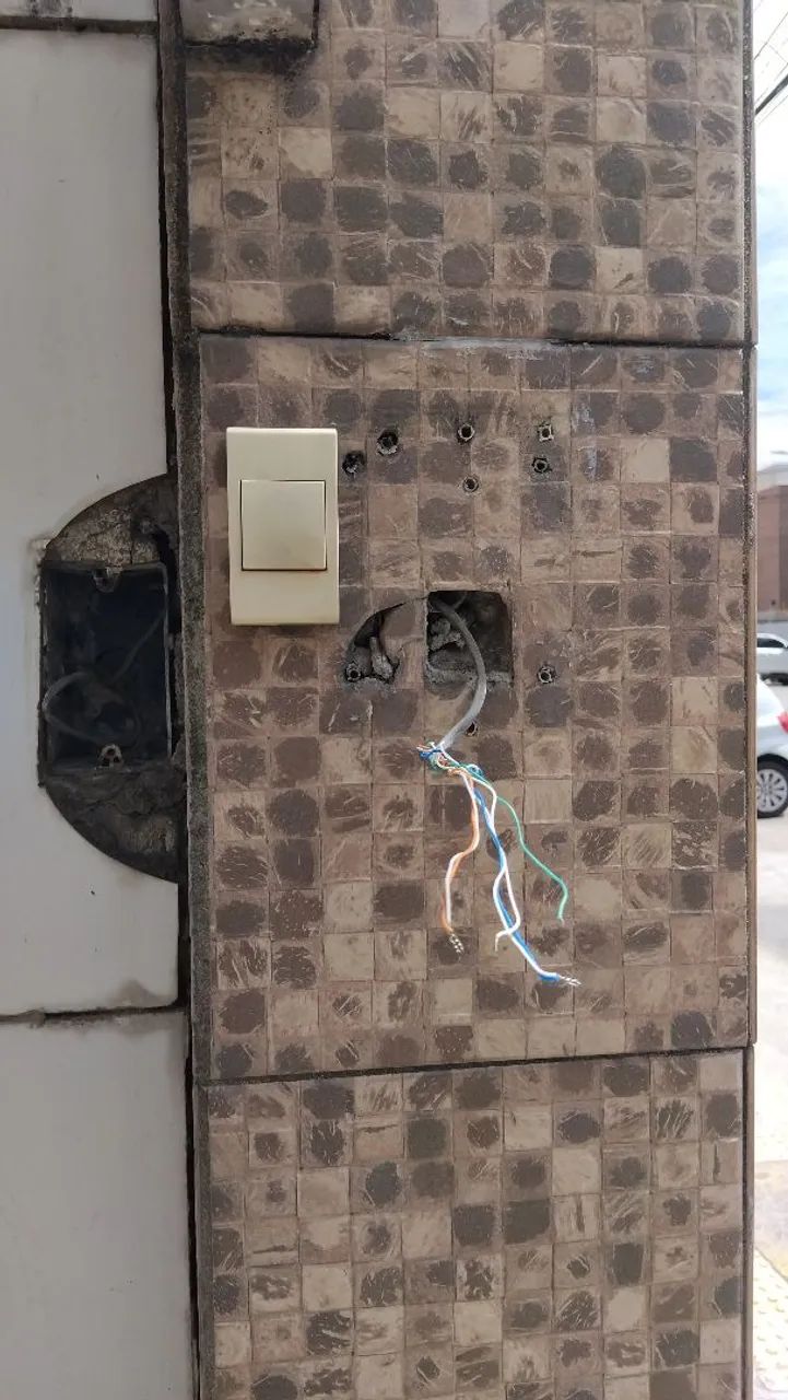Substituição de cabo cci e cabo elétrico 