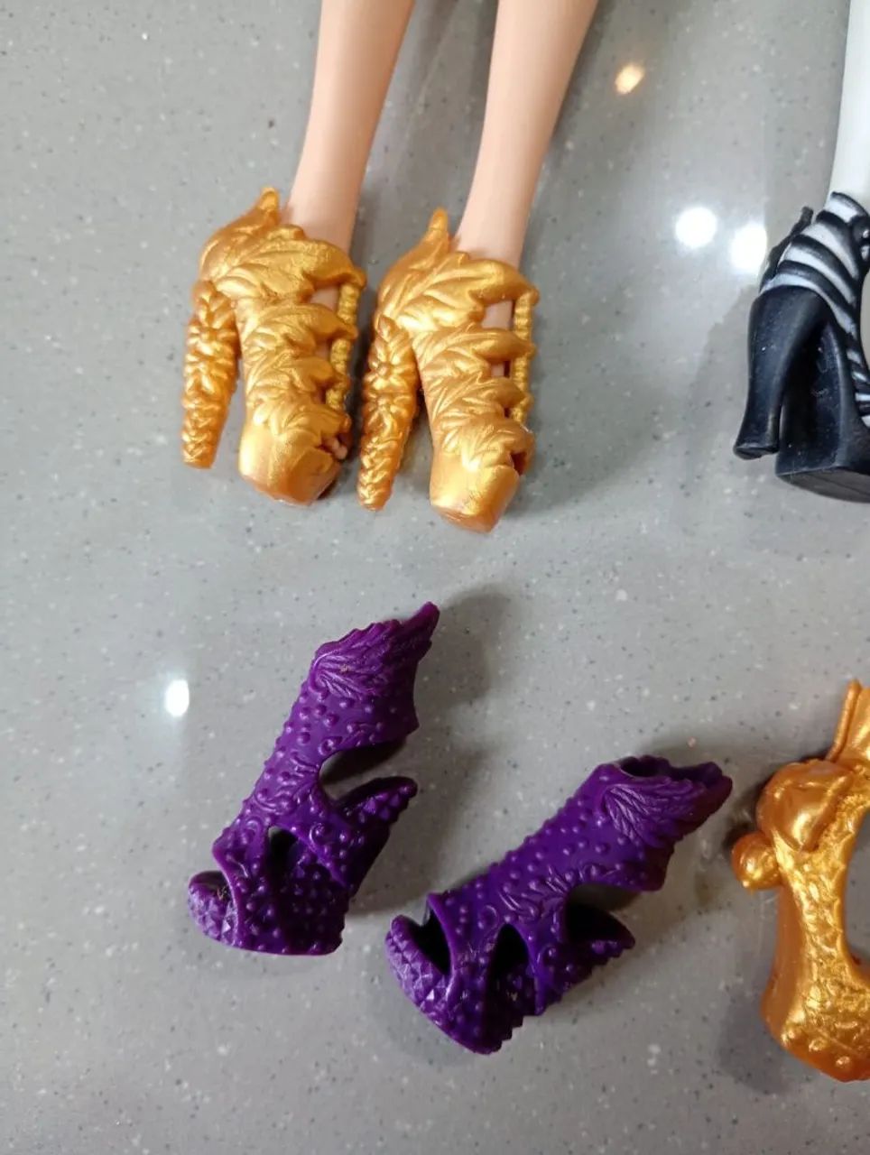 Sapatinhos boneca monster - Foto 2