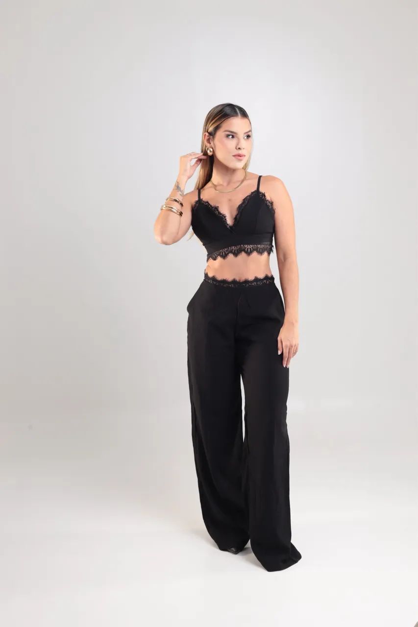Conjunto com renda - Foto 2