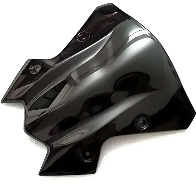 Bolha Parabrisa Kawasaki Z900 Z650 2020-2024 Fumê Preto Protetor Vento Esportivo - Foto 4