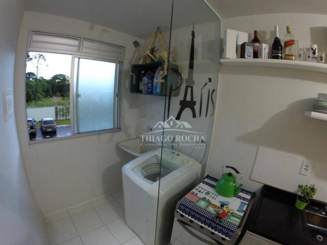 Apartamento 02 quartos, sala estar e jantar, cozinha e banheiro, piso laminado, portaria 2 - Foto 4