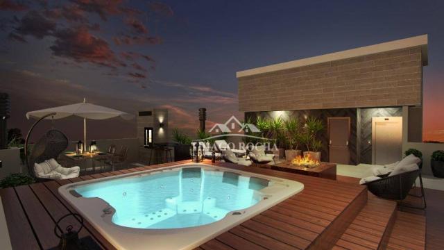 Studio com 1 dormitório à venda, 39 m² por r$ 189.000 - são pedro - são josé dos pinhais/p - Foto 18