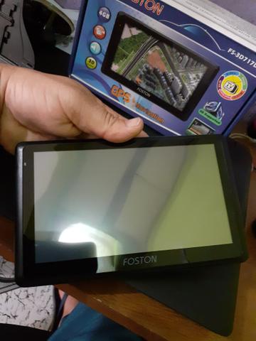 Gps fostom tela de 7 polegadas com tv