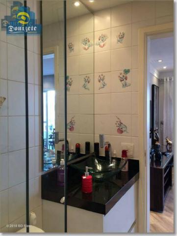 Apartamento com 3 dormitórios à venda, 89 m² por r$ 590.000,10 - cerâmica - são caetano do - Foto 13
