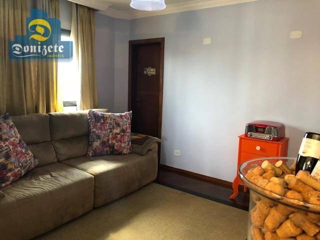 Apartamento com 3 dormitórios à venda, 150 m² por r$ 550.000,01 - vila bastos - santo andr - Foto 10