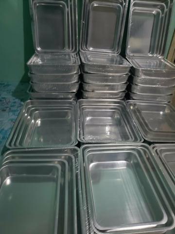 Conjunto de forma quadrada ALUMÍNIO - Foto 2
