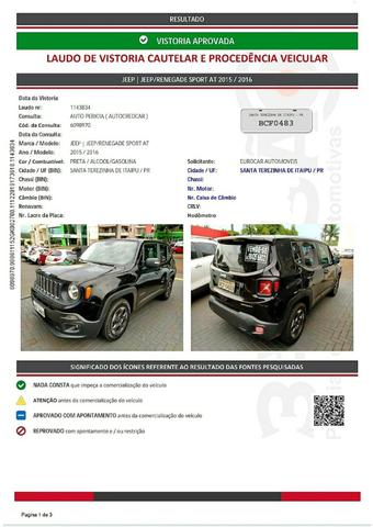 Renegade Sport 1.8 Flex 15/16 - Foto 19