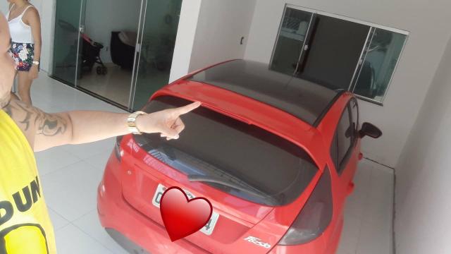New fiesta vermelho 1.6 / flex ano-2014 - Foto 3