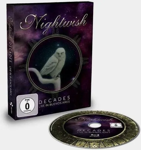 Blu ray Nightwish - Decades - Live in Buenos Aires (Autorado)