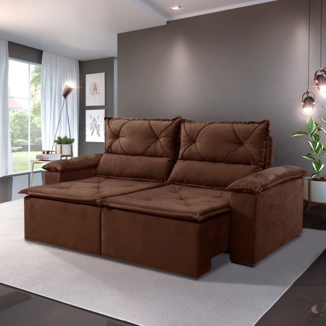 sala sofa de 200cm tecido - Foto 2