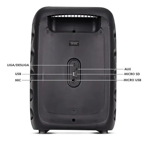 Oferta! Caixa de Som Amplificada LED  - Foto 4