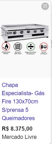 Chapa Profissional FIRE