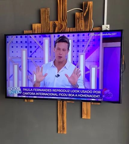 Smart tv 50 samsung entrego controle - Foto 4