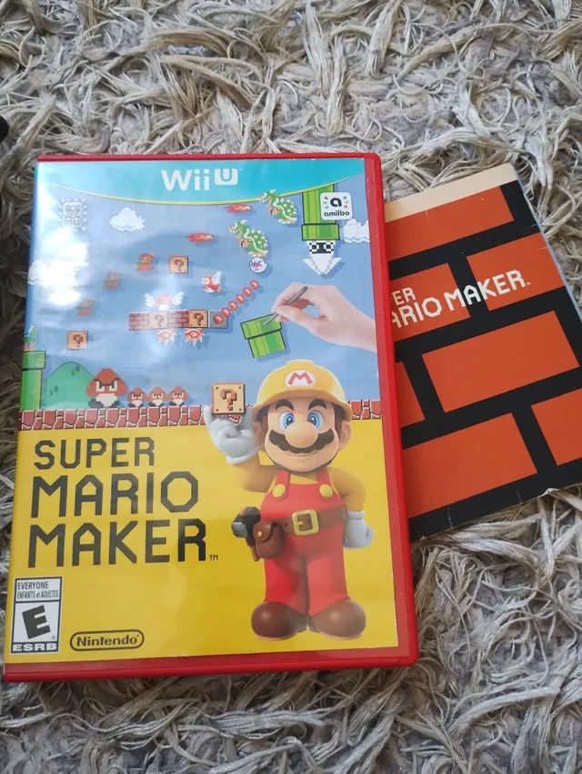 Jogo Midia Fisica Super Mario Maker