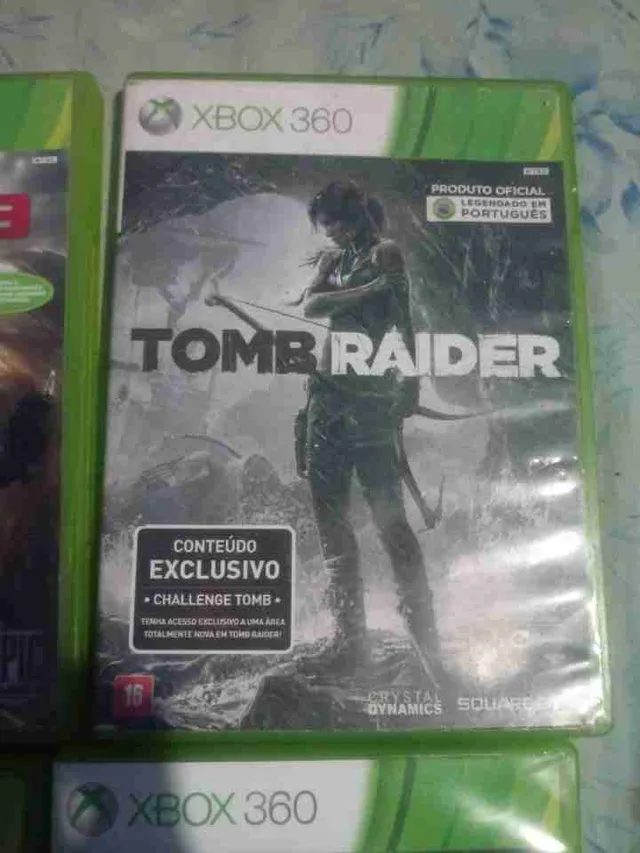 JOGO XBOX 360 TOMB RAIDER ANNIVERSARY - USADO