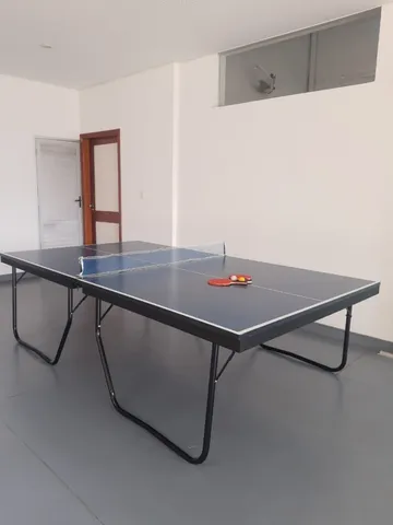 Mesa Procópio de Tênis de Mesa/Ping Pong Oficial – Dobrável – 15mm – MDF  Bilhar Paulista