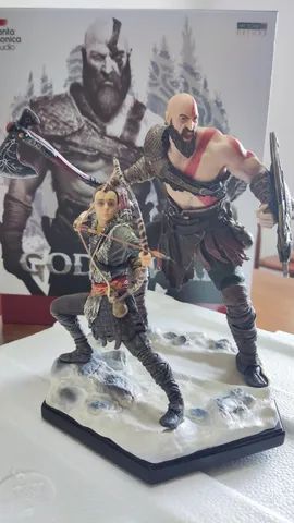 Boneco Estatueta Thor God Of War Ragnarok Colecionavel