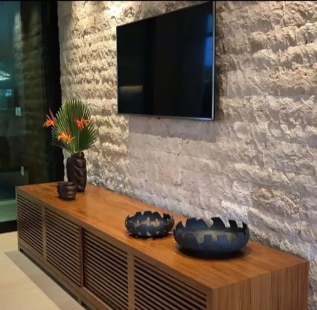 Rock face Revestimento Travertino Nacional Rústico". - Foto 3