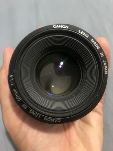 Objetiva Canon 50mm f/1.4 - Foto 3