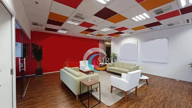 Sala Comercial de 400 m² mobiliado com 60 estações de trabalho! - Foto 2