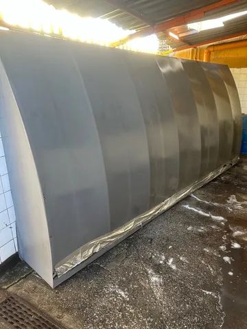 Toldo reforçado 4,60 x 2,00 cinza  - Foto 2