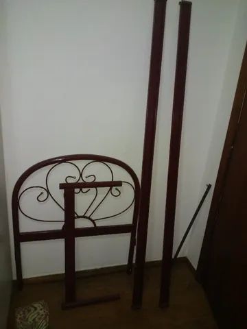 cama de ferro solteiro - Foto 3