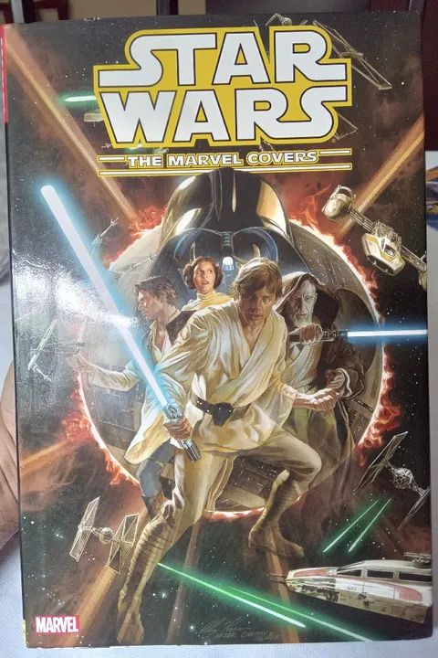 Artbook Star Wars com artes das capas da Marvel!
