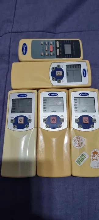 Controle Ar Condicionado Split Piso Teto Carrier R05/bge - Cada unidade!!